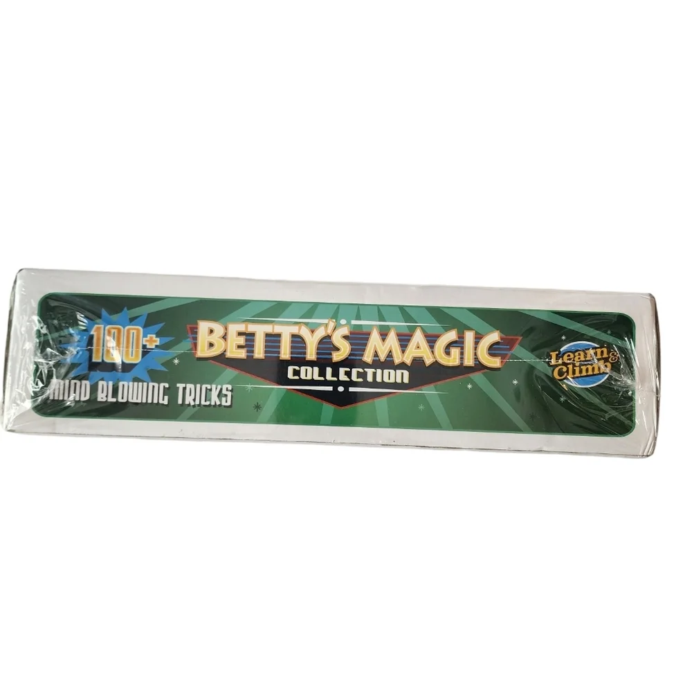 LEARN & Climb Betty's Magic Collection for Kids Ages 4+ 100 mind blowing tricks
